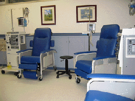 dialysis center cleaning