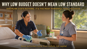 Low budget not low standard better